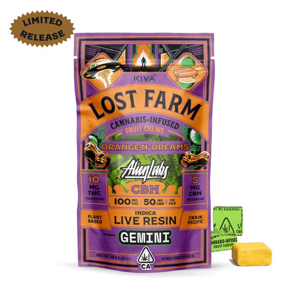 Lost Farm - Chews Orange N Dreams Gemini CBN 10:5