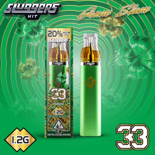 Sluggers Hit- Vape - 1.2G - 33