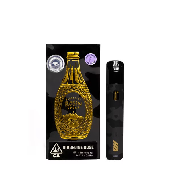 Arcata Fire - T1 100% Live Rosin All-in-one Vape 0.5G Sativa Ridgeline Rose