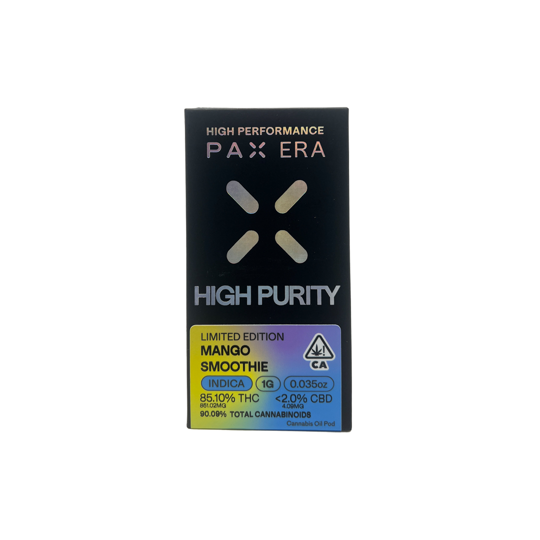 Pax - High Purity THC Pod 1G Indica Mango Smoothie