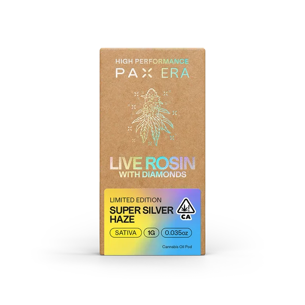 Pax - Live Rosin With Diamonds Pod Super Silver Haze