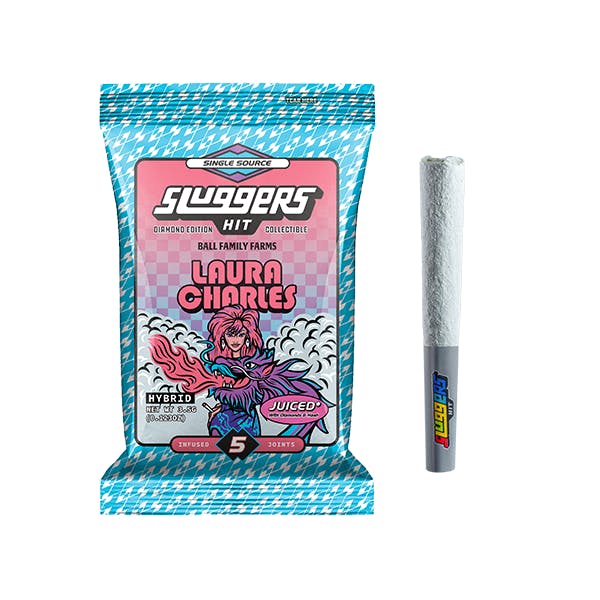 Sluggers Hit - Infused Preroll - 0.7G 5PK - Laura Charles