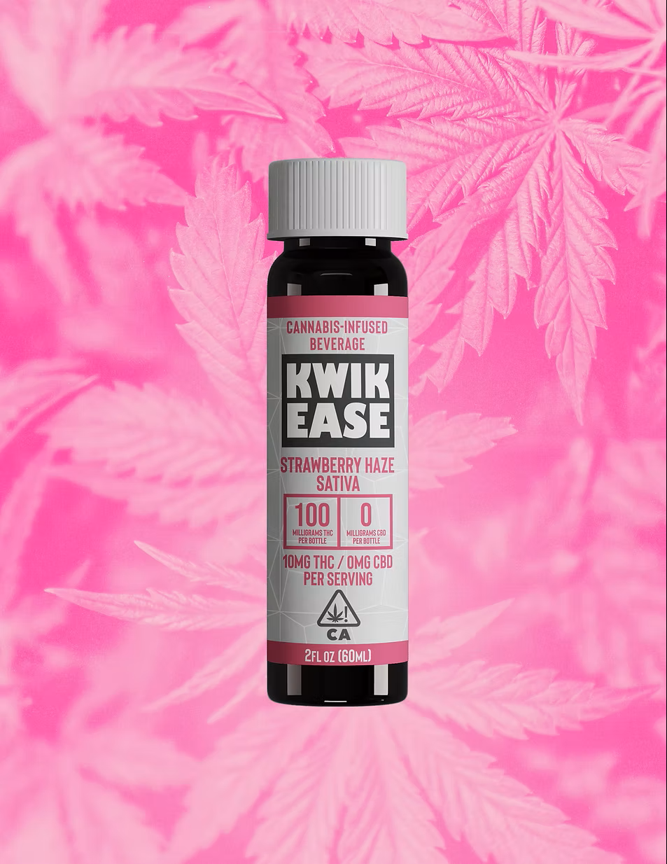 Kwik Ease - Strawberry Haze - Sativa 100MG Shot