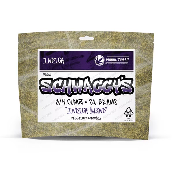 Schwaggy's - Preground 21.0G Pouch Indica Blend