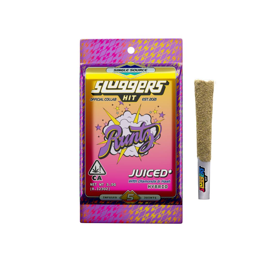 Sluggers Hit - Infused Preroll - 0.7g 5pk - Runtz