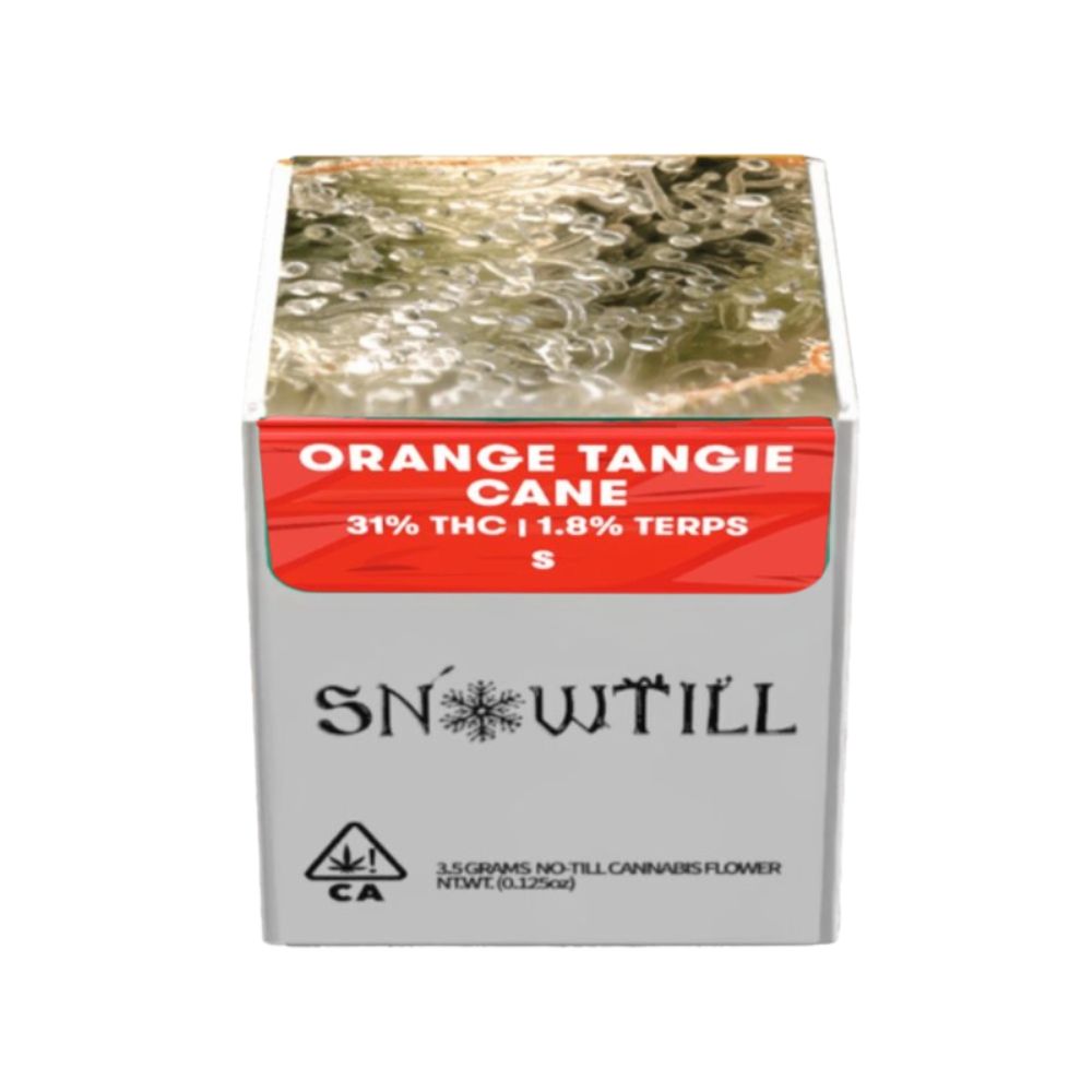 Snowtill - Orange Tangie Cane 3.5G Jar