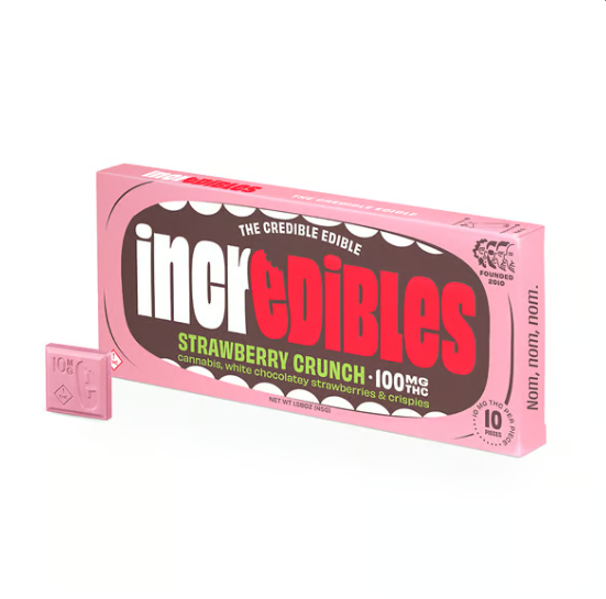 Strawberry Crunch Bar 100 Mg