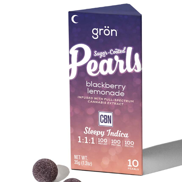 Pearls Blackberry Lemonade 1:1:1 Cbd:cbn:thc 10pk