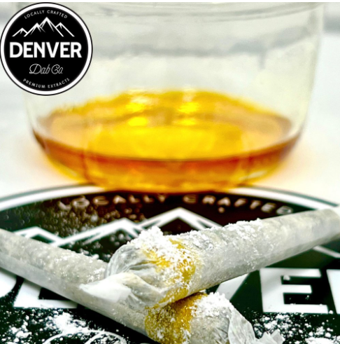 BANANA GELATO  | 1G LIVE RESIN DIAMOND DUSTED INFUSED PRE ROLL
