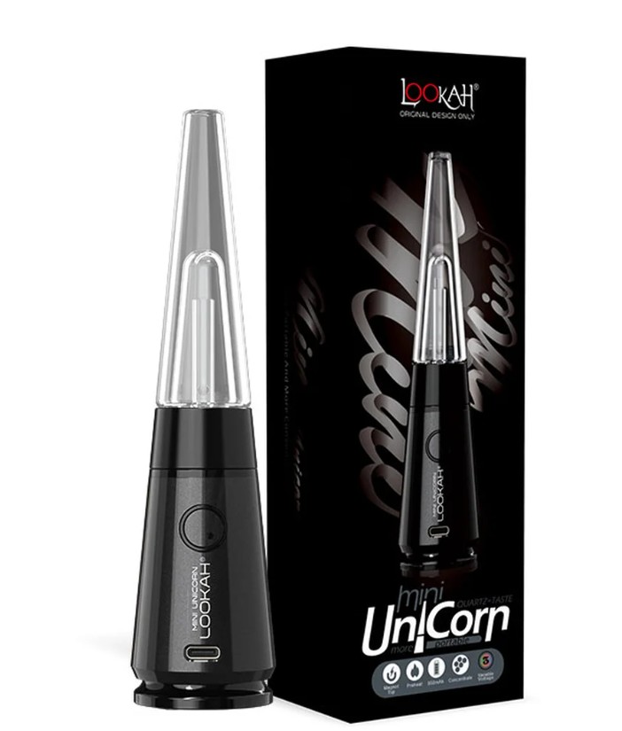 LOOKAH UNICORN MINI DAB RIG- BLACK