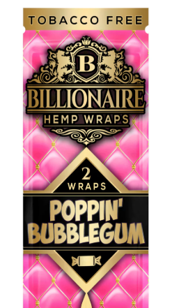POPPIN BUBBLEGUM | HEMP WRAPS