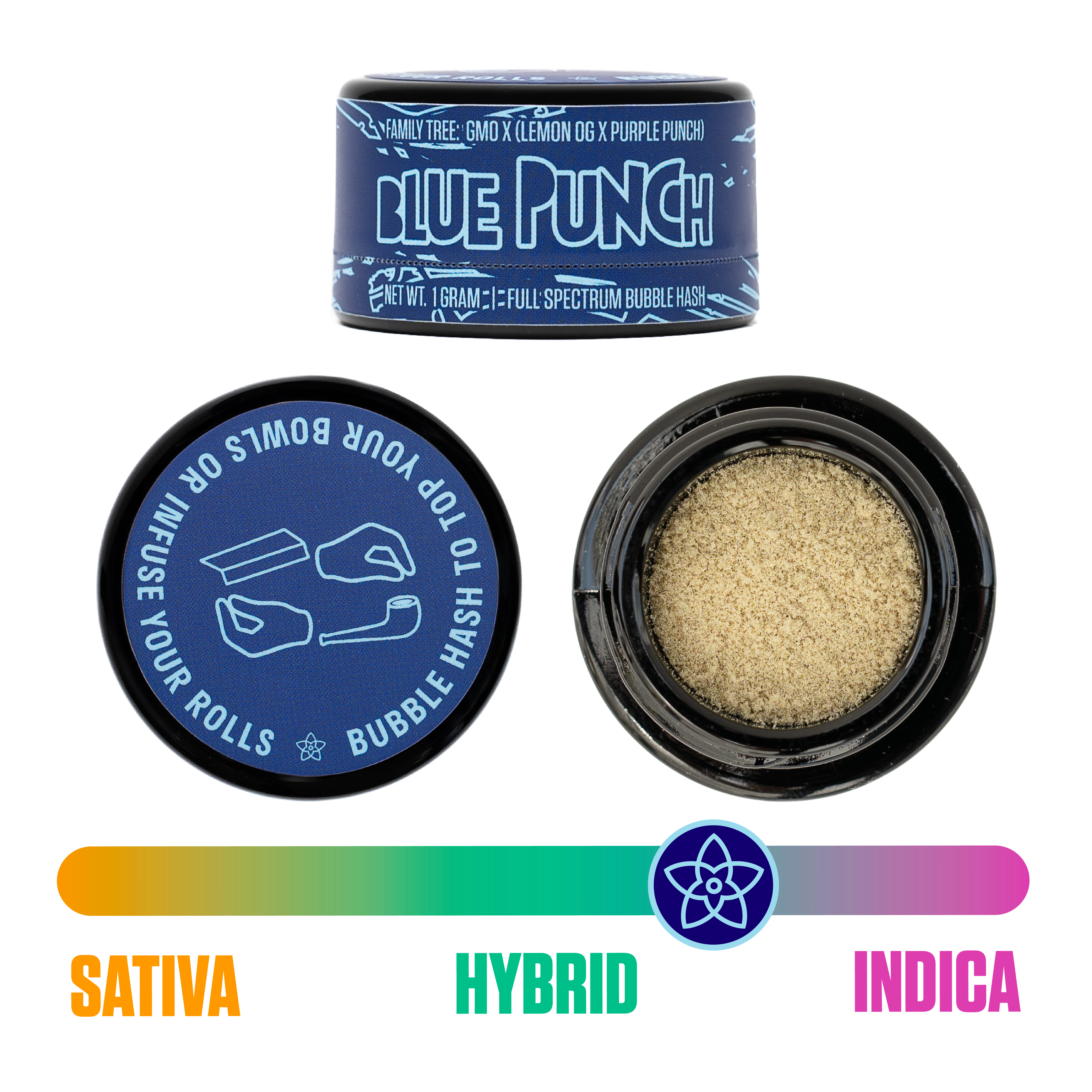 BLUE PUNCH | BUBBLE HASH | 1G