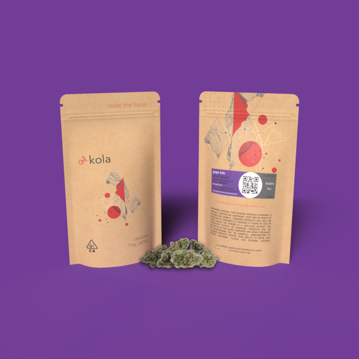 GRAPE KOLA SMALL BUDS QUARTER