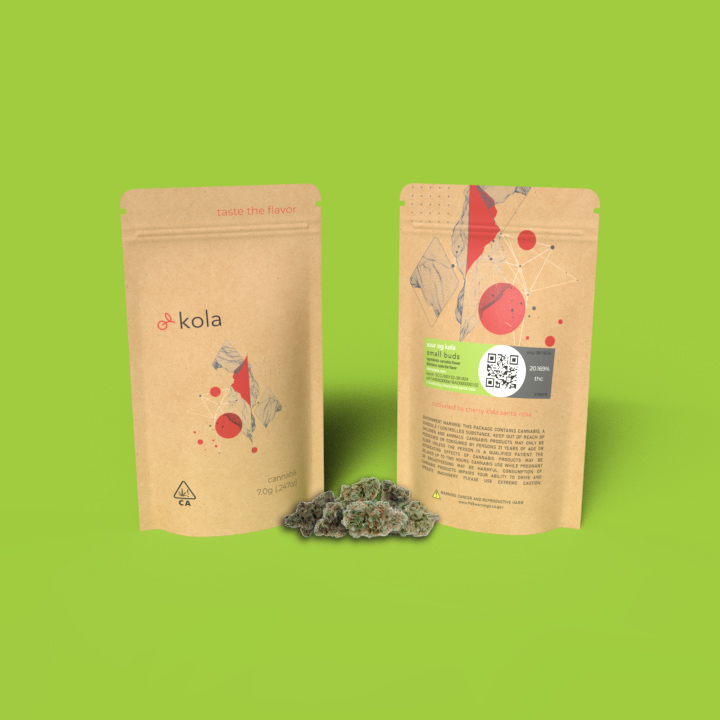 SOUR OG KOLA SMALL BUDS QUARTER
