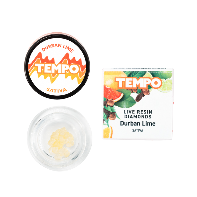 TEMPO | DURBAN LIME | LIVE RESIN DIAMONDS | 1G