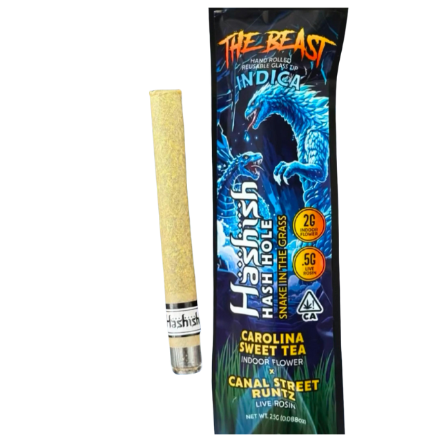 HASHISH | 2.5G HASH HOLE | BEAST | SINGLE