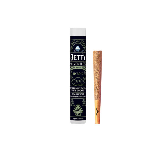 JETTY | GOVMNT OASIS X WHITE COOKIES | SOLVENTLESS | 1G | PREROLL