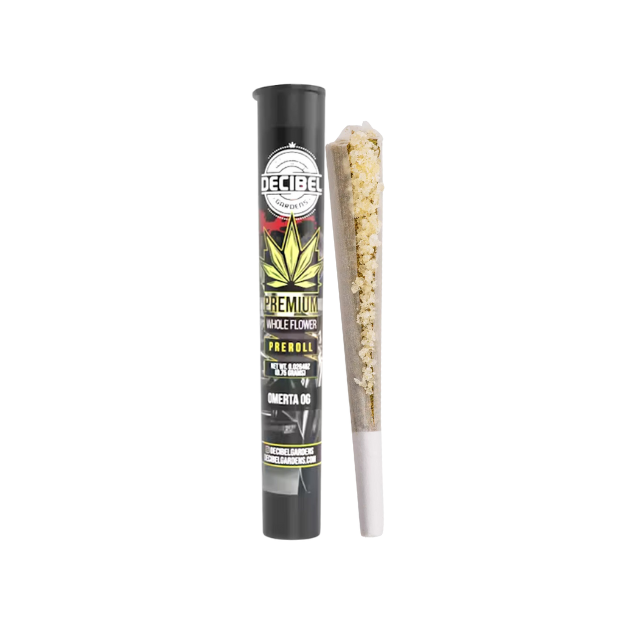 DECIBEL GARDENS | OMERTA OG | 0.75G | PREROLL