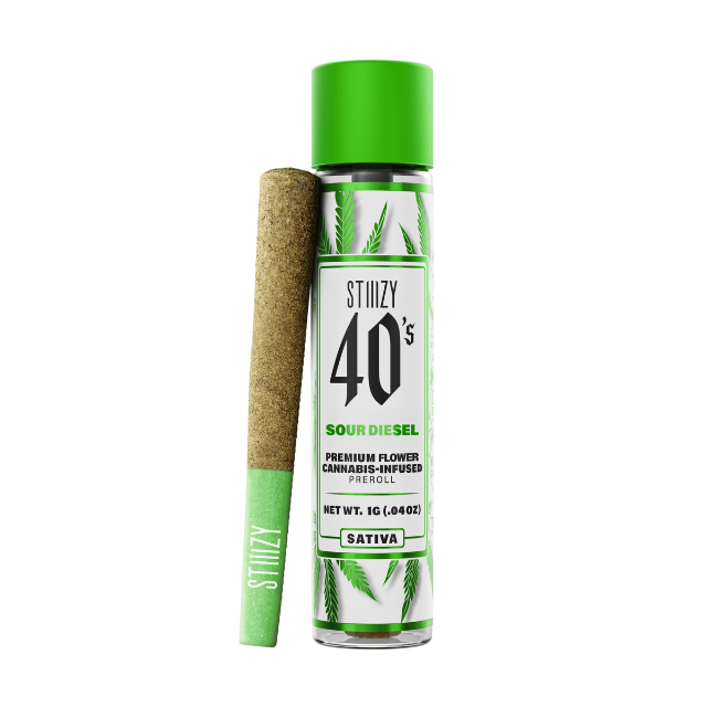 STIIIZY 40'S | INFUSED SOUR DIESEL JOINT- SINGLE | 1G