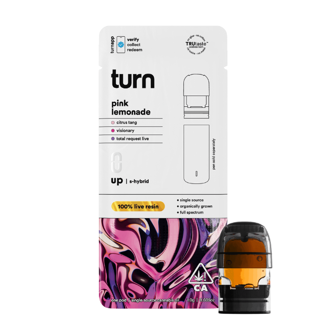 TURN | PINK LEMONADE | LIVE RESIN POD | 1G