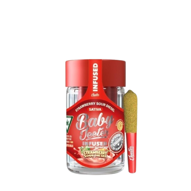 JEETER | STRAWBERRY SOUR DIESEL | INFUSED | 2.5G | 5 PACK