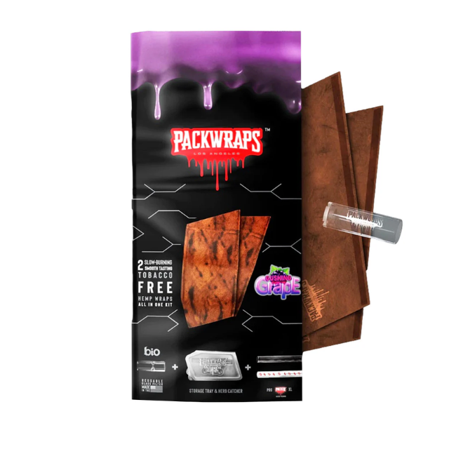 PACKWRAPS | GUSHIN GRAPE | 2PK