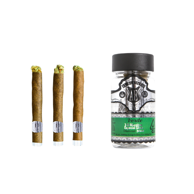 EL BLUNTO | VERDE | DIAMOND | 0.85G | 3PK