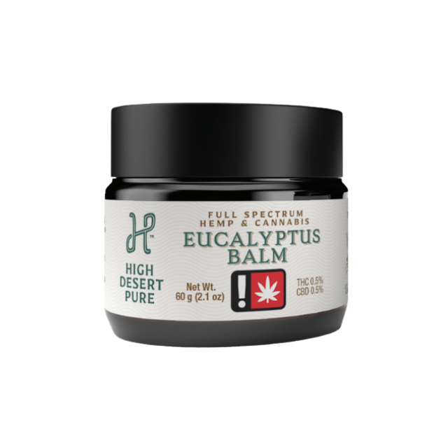 HIGH DESERT PURE | EUCALYPTUS BALM | 800MG 1:1 THC:CBD