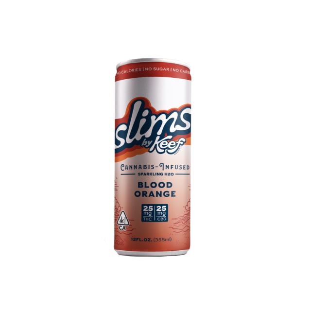 KEEF | SLIMS | BLOOD ORANGE 1:1 | 25MG | 12OZ