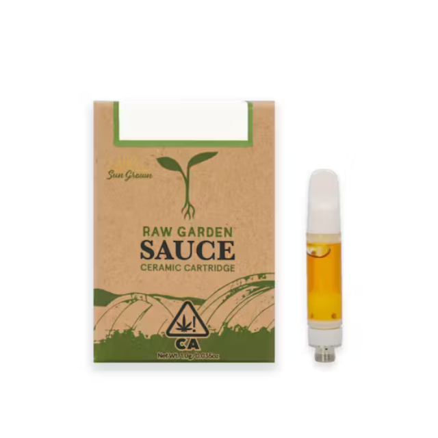 RAW GARDEN | BLUEBERRY MUFFINS | SAUCE | 1G CARTRIDGE