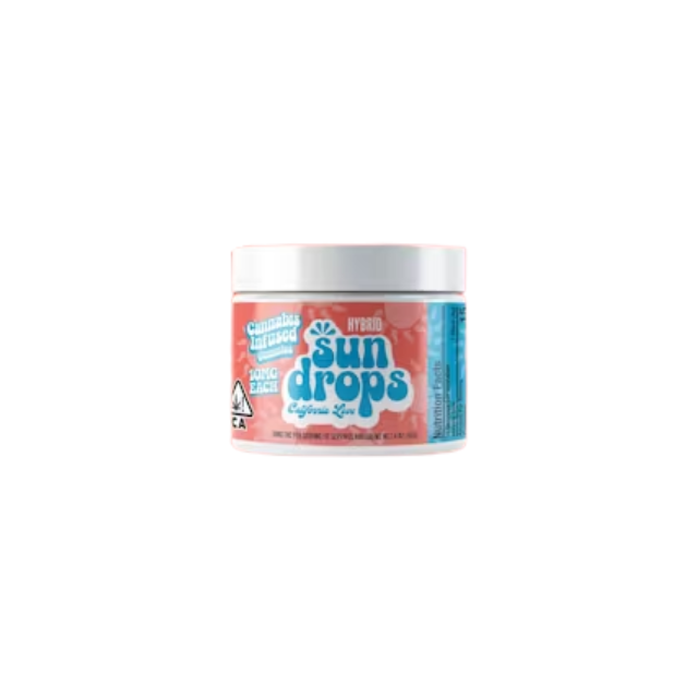 CALIFORNIA LOVE | SUN DROPS | WATERMELON SORBET GUMMIES | 100MG