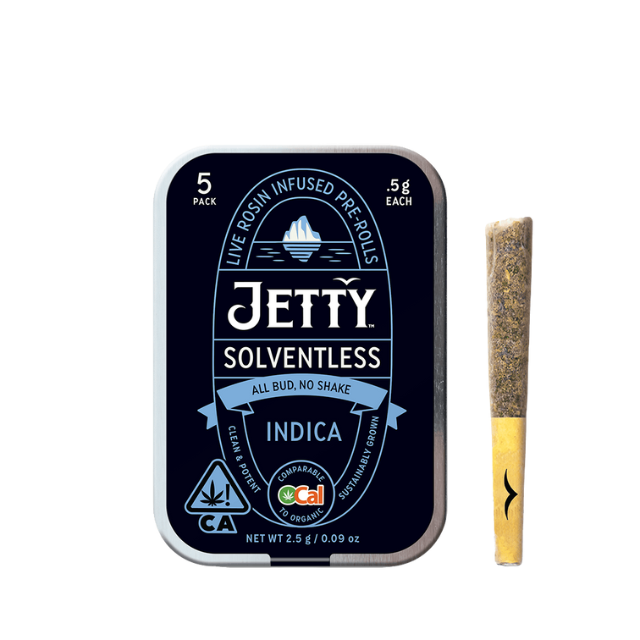 JETTY | GMO X PAPAYA COOKIES | SOLVENTLESS INFUSED | 5PK