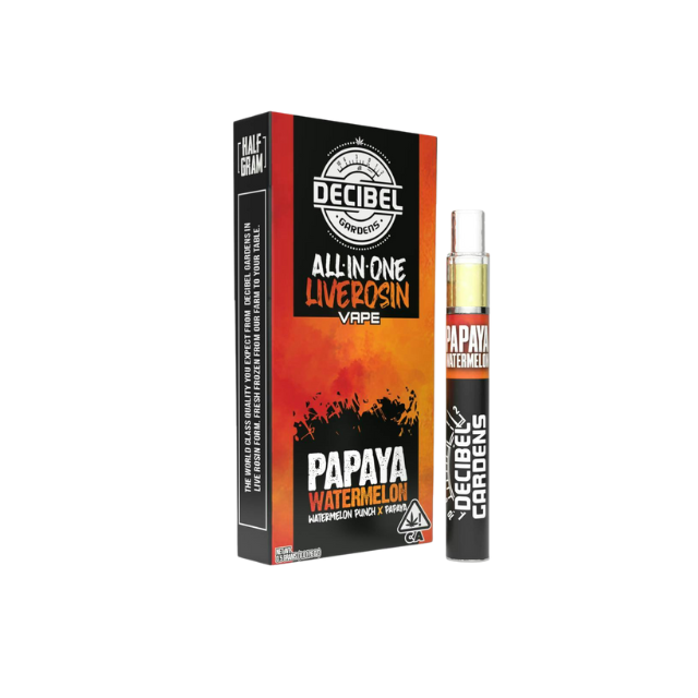 DECIBEL GARDENS | PAPAYA WATERMELON | ROSIN | .5G AIO