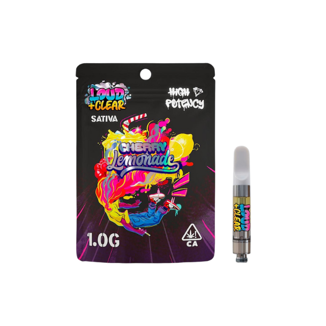 LOUD AND CLEAR | CHERRY LEMONADE | 1G VAPE CARTRIDGE