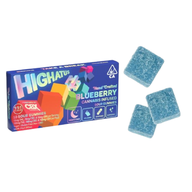 HIGHATUS | CHRONBONS CARAMEL & SEA SALT | 100MG | 10PK