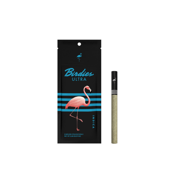BIRDIES | ULTRA INDICA | INFUSED | 0.7G | 3PK