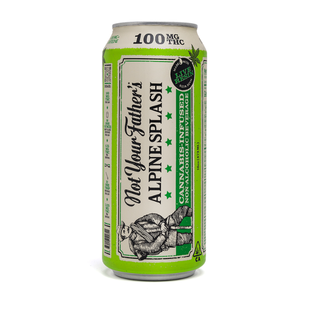 NOT YOUR FATHERS | ALPINE SPLASH | 100MG | 16OZ