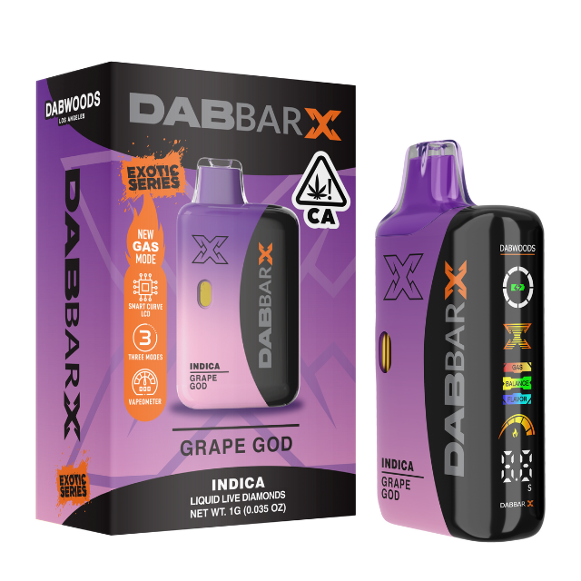 DABWOODS X | GRAPE GOD | LD | 1G AIO