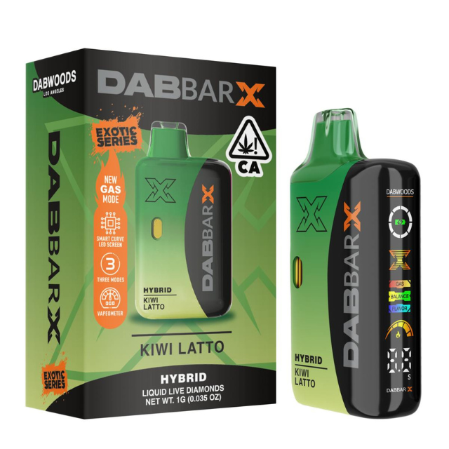 DABWOODS X | KIWI LATTO | LD | 1G AIO
