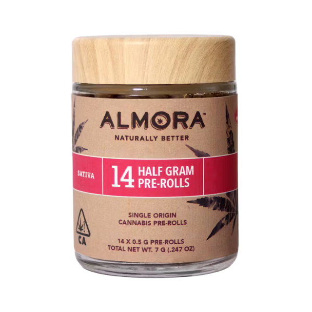 ALMORA | SANTA CRUZ BLUE | 0.5G | 14PK PREROLL