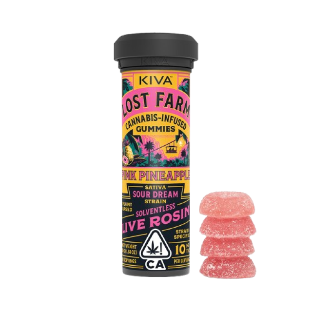 LOST FARM | RASPBERRY WEDDING CAKE | 100MG | 10PACK
