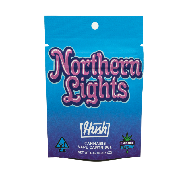 Hush | Northern Lights | Indica | 1G Cartridge
