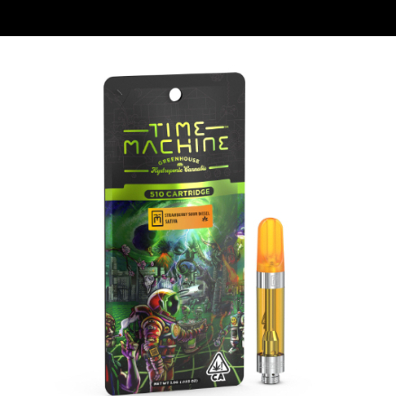 Time Machine | Strawberry Sour Diesel | Sativa | 1G Cart