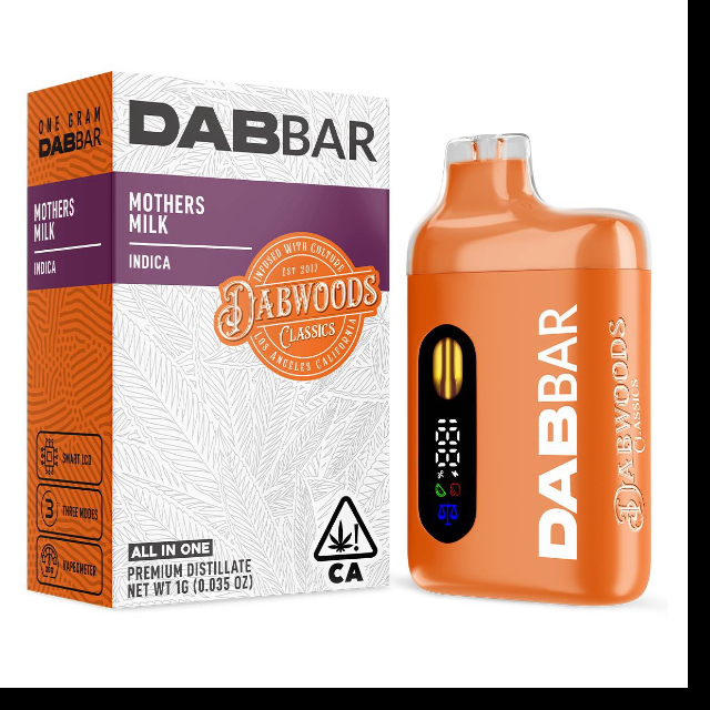 Dabwoods | Mothers Milk | 1G Dab Bar