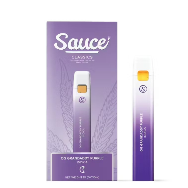 Sauce | 1G Classics Aio | OG Grandaddy Purple