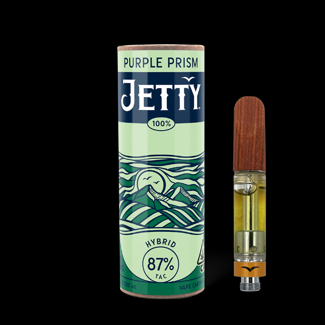 Jetty | Purple Prism | Hybrid | 1G Live Resin Cart