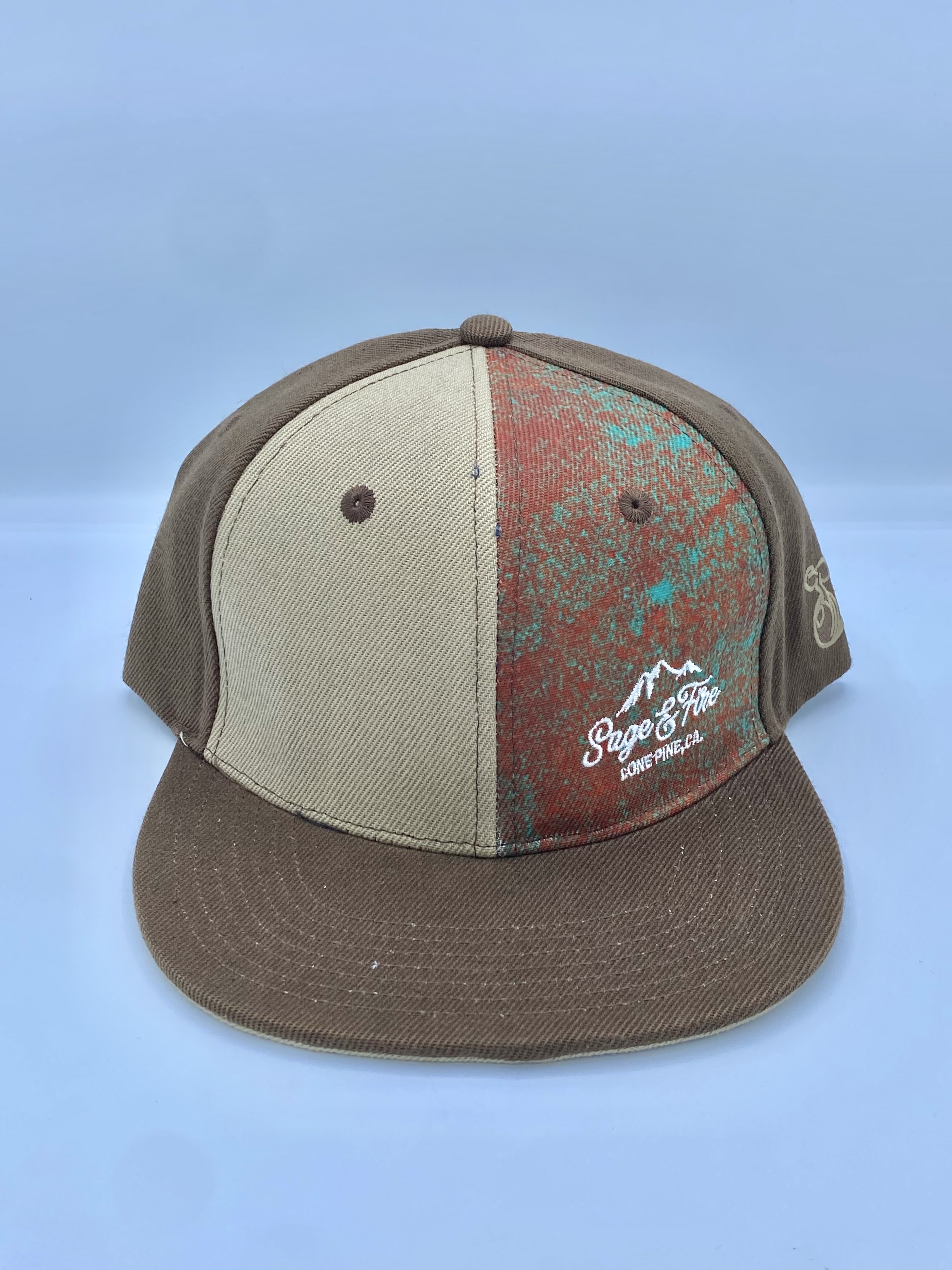 Sage & Fire | Brown | Snapback Hat