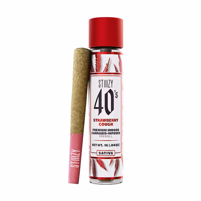 Stiiizy | Strawberry Cough | 1G Infused Pre-roll