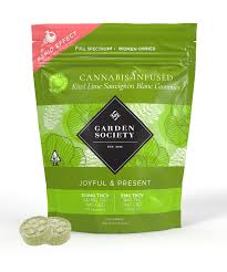 Garden Society | Kiwi Lime Sauv Blanc 1:1 THCV Gummies | 100MG