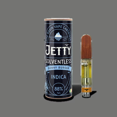 Jetty Extracts | 1G Vape | Donny Burger | Solventless Cart